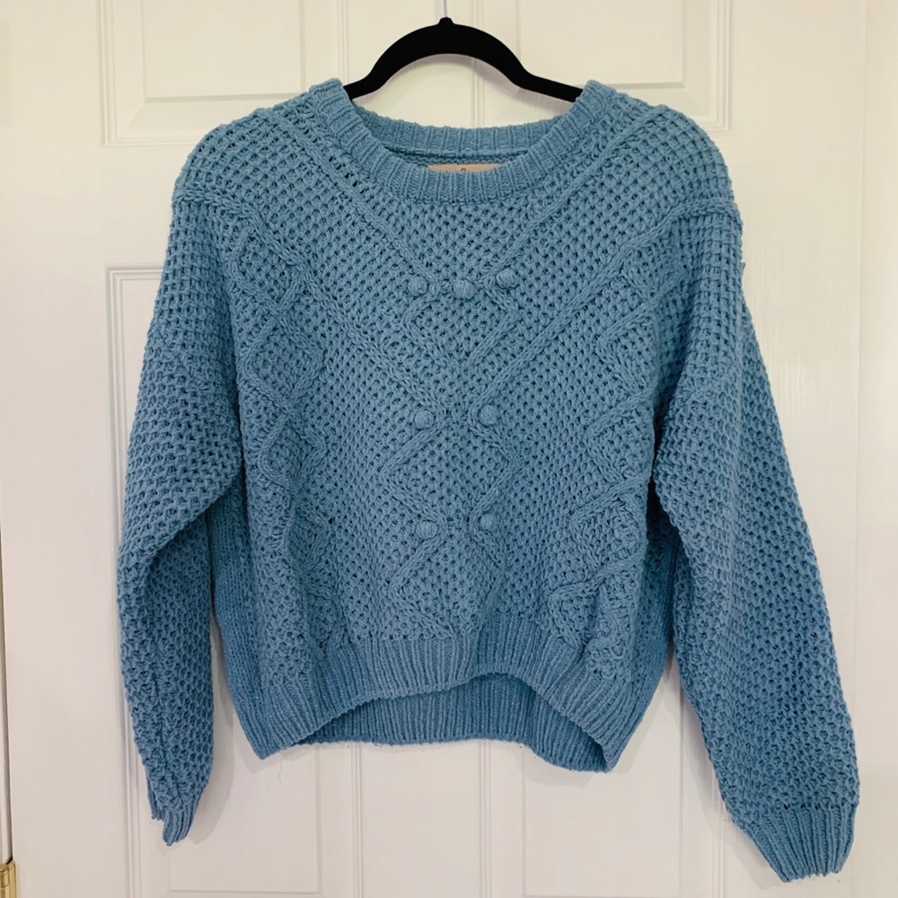 Blue sweater